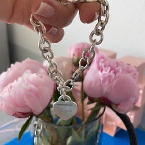 Tiffany charm bracelet